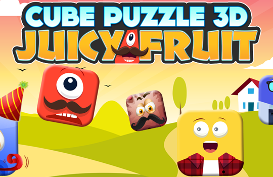 Cube Puzzle3D Juice Fruit