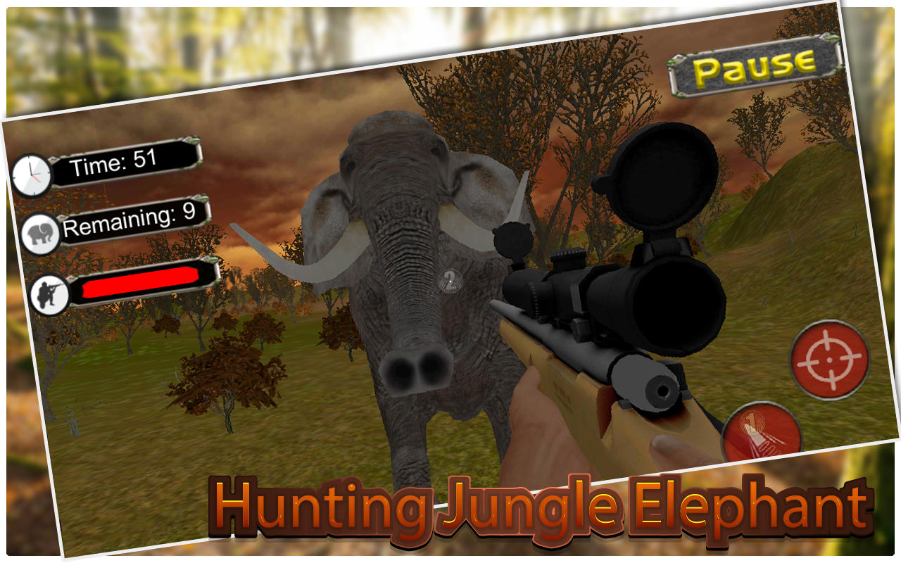 Elephant Hunter Sniper Shooter Unity Game Source Code Rangii Studio