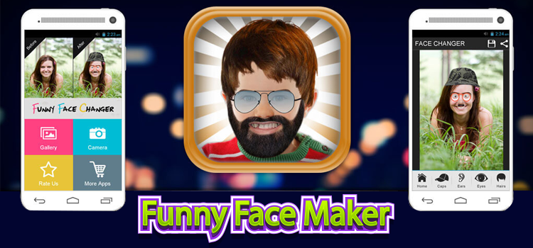 Funny Face Maker Android App Source Code Rangii Studio