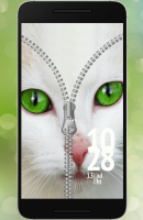 Kitty Zipper Screen Lock (4)