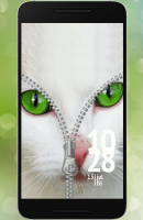 Kitty Zipper Screen Lock (5)