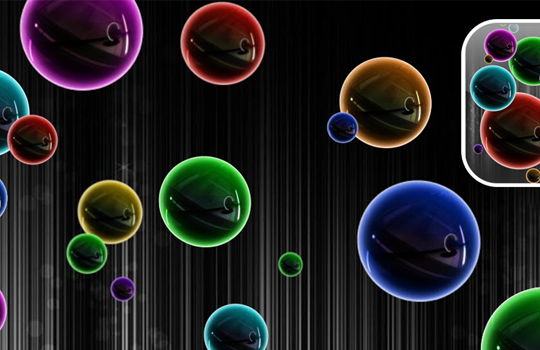 Bubble-Live-Wallpapers Banner