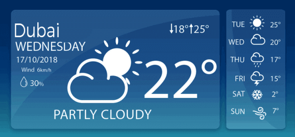 Weather Forecast Android App Source Code - Rangii Studio