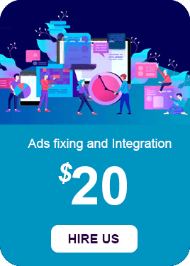 Ads fixing and Integration