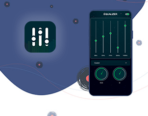 Bass booster equalizer top feature banner for android
