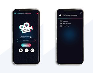 Tik Tok top feature banner for android