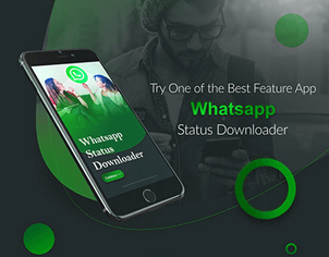 WhatsApp status downloader top feature banner