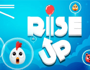Rainbow Balloon Protect Rise Up top feature